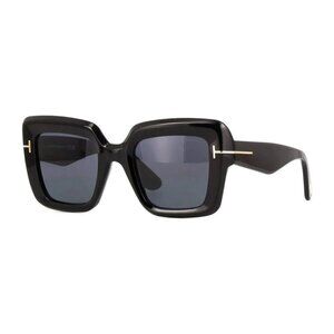 NEW TOM FORD SUNGLASSES, TOM FORD WOMEN BLACK TF1157 01A, FT1157/S 01A
